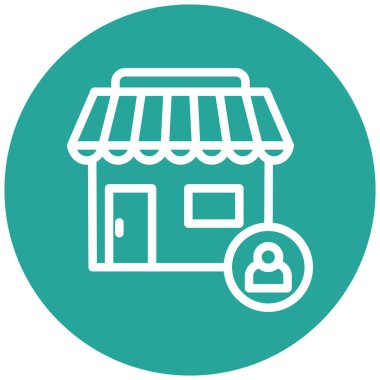 seo modern simgesinin vektör illüstrasyonu