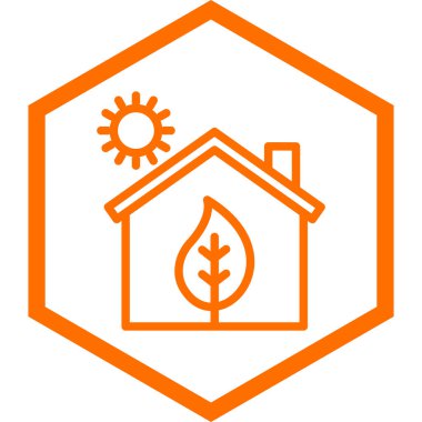 ev simgesi vektör illüstrasyonu