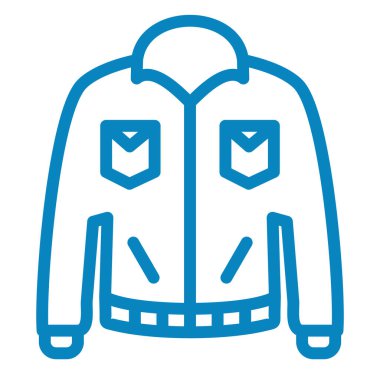 Kıyafetler. Web simgesi basit illüstrasyon