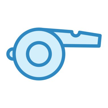 ıslık simgesi vektör illüstrasyonu