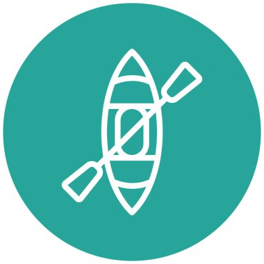 Kano. Web simgesi basit illüstrasyon