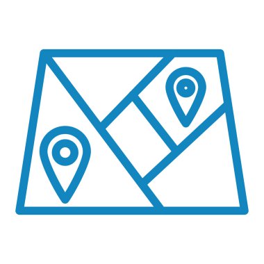 Harita işaretleyici vektör illüstrasyonuName