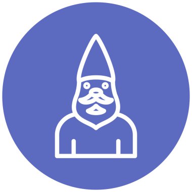 Cüce simgesinin vektör çizimi