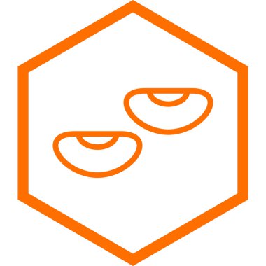 Gıda simgesinin vektör illüstrasyonu