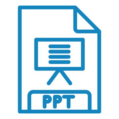 dosya biçimi simgesi, vektör illüstrasyonu