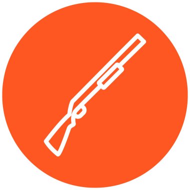 Silah simgesinin vektör illüstrasyonu