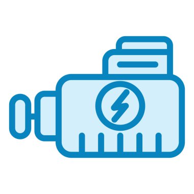 kamera simgesi, vektör illüstrasyonu basit tasarım 