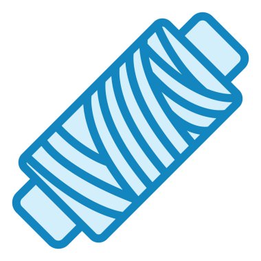 İplik. Web simgesi basit illüstrasyon