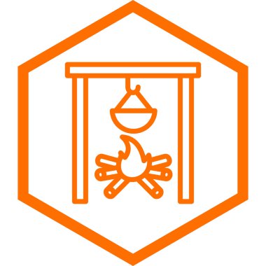 Balık. Web simgesi basit tasarım