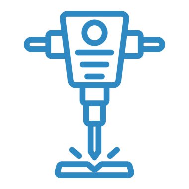 matkap simgesi. Beyaz arkaplanda izole edilmiş web tasarımı için elektrik karıştırıcı vektör simgeleri tutan el hatları