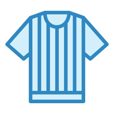 Hakem tişörtü ikon vektör illüstrasyonu