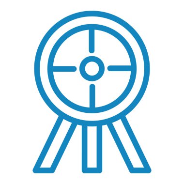 hedef simge vektör illüstrasyonu