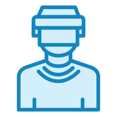 Hokey oyuncusu modern simge vektör illüstrasyonu 