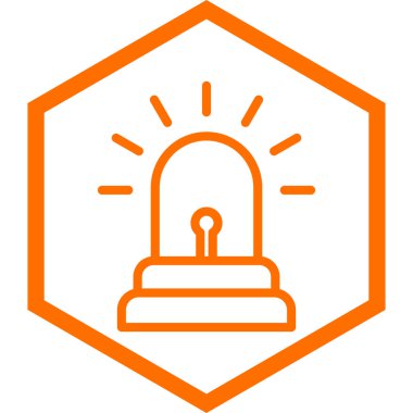 Tek ateşlemeli simge vektör çizim