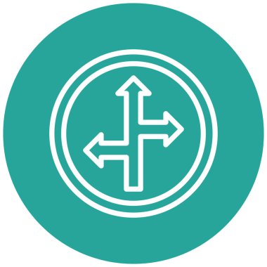 Projeniz için yön ok simgesi