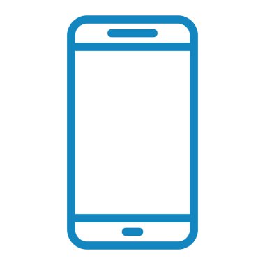 Cep telefonu. Basit resimleme