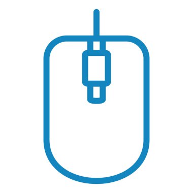 bilgisayar fare simgesi, vektör illüstrasyonu basit tasarım 