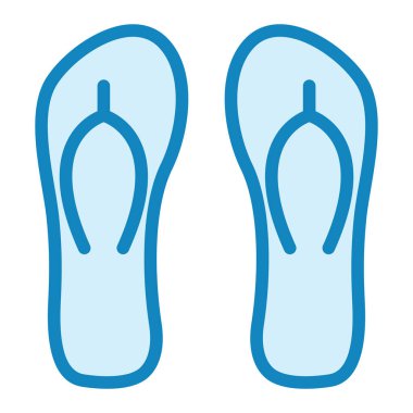 Terlik simgesi, vektör çizimi