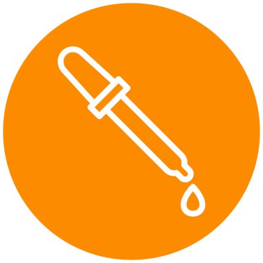 Damlatıcı vektör simgesi modern illüstrasyon