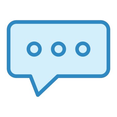 kabarcık konuşma simge vektör çizim