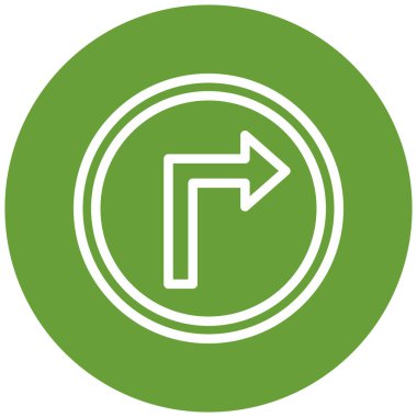 ok simgesinin vektör illüstrasyonu