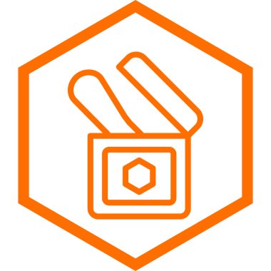 Alışveriş çantası. Basit resimleme