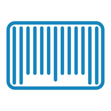 Tarak. Web simgesi basit tasarım