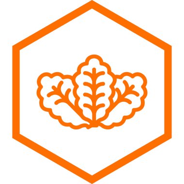 Tek bir ağaç simgesinin vektör illüstrasyonu