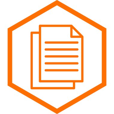 dosya biçimi simgesi, vektör illüstrasyonu