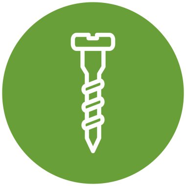 vida simgesi, basit tasarım vektör çizimi