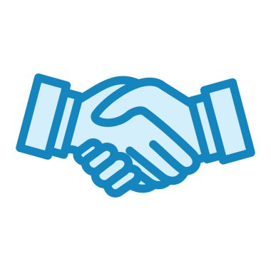 El sıkışma simgesi vektör illüstrasyonu