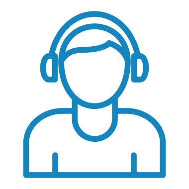 Müşteri desteği. Web simgesi