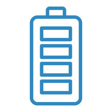 Pil. Web simgesi basit illüstrasyon