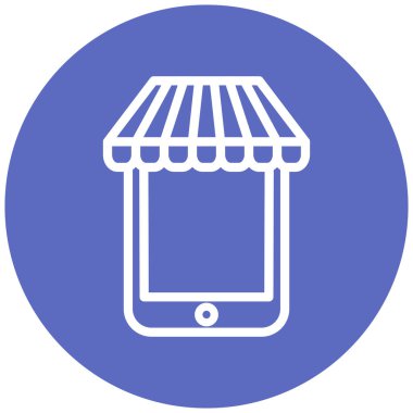 İnternetten alışveriş. Basit tasarım