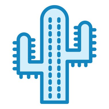 Kaktüs. Web simgesi basit illüstrasyon 