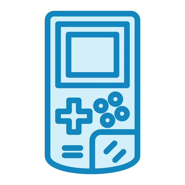 Gameboy Icon Vector Illustration — Vetor de Stock