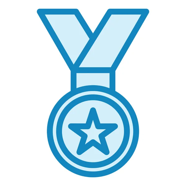 Médaille Icône Moderne Illustration Vectorielle — Image vectorielle
