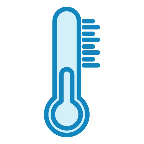 Thermometer Icon Vector Illustration — Stock Vector