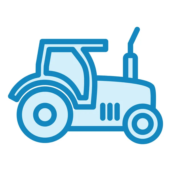 Tractor Icono Moderno Vector Ilustración — Vector de stock