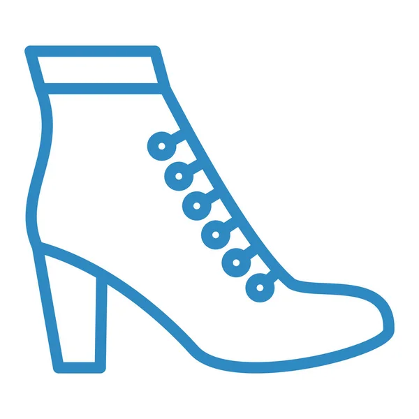Shoe Web Icon Simple Illustration — Stock Vector
