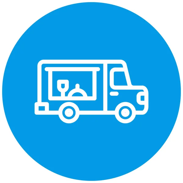 Delivery Truck Icon Vector Illustration — Stock Vector