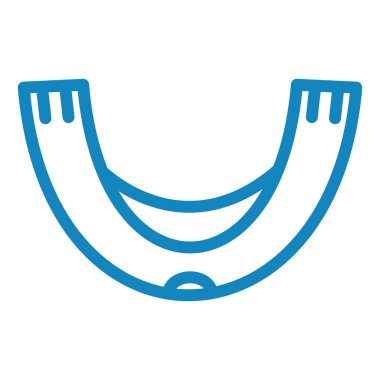 bir çatal vektör çizim