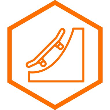 Bir spor simgesinin vektör illüstrasyonu