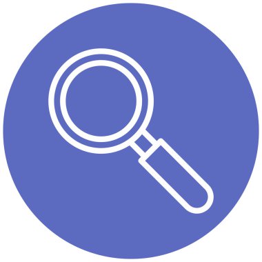 Ara. Web simgesi basit illüstrasyon