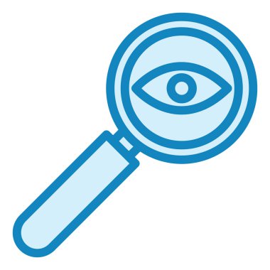 Vision modern simge vektör illüstrasyonu  