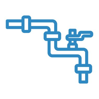 Modern simge vektör resimlemesini borula 