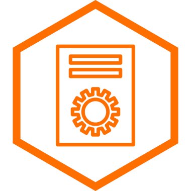 Sertifika. Web simgesi basit illüstrasyon