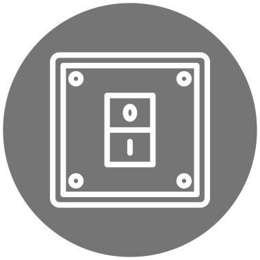 Soket simge vektör çizim