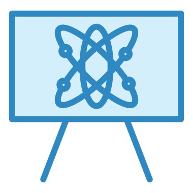 Blackboard simgesi. Vektör çizim