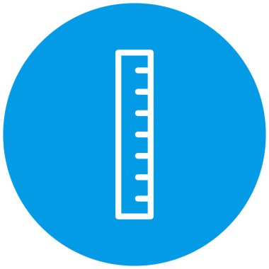 cetvel simgesi çizimi